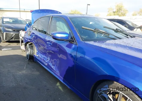 2020 BMW 330I из США, поврежденный, VIN 3MW5R1J09L8B25389